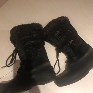 The North Face Black Winter Rain Boots